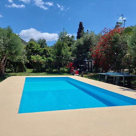 Sofiana'S Garden Retreat With Private Pool Leilighet Dhrapaniás Eksteriør bilde