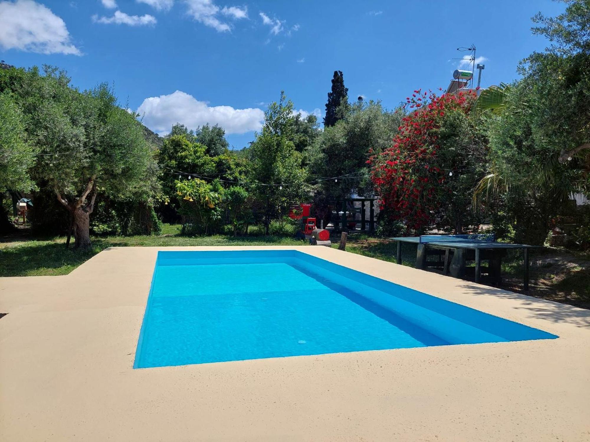 Sofiana'S Garden Retreat With Private Pool Leilighet Dhrapaniás Eksteriør bilde