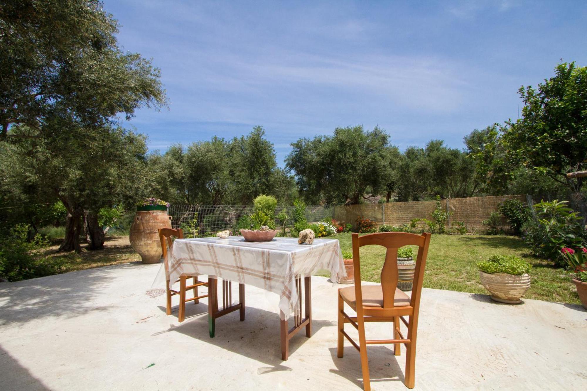 Sofiana'S Garden Retreat With Private Pool Leilighet Dhrapaniás Eksteriør bilde