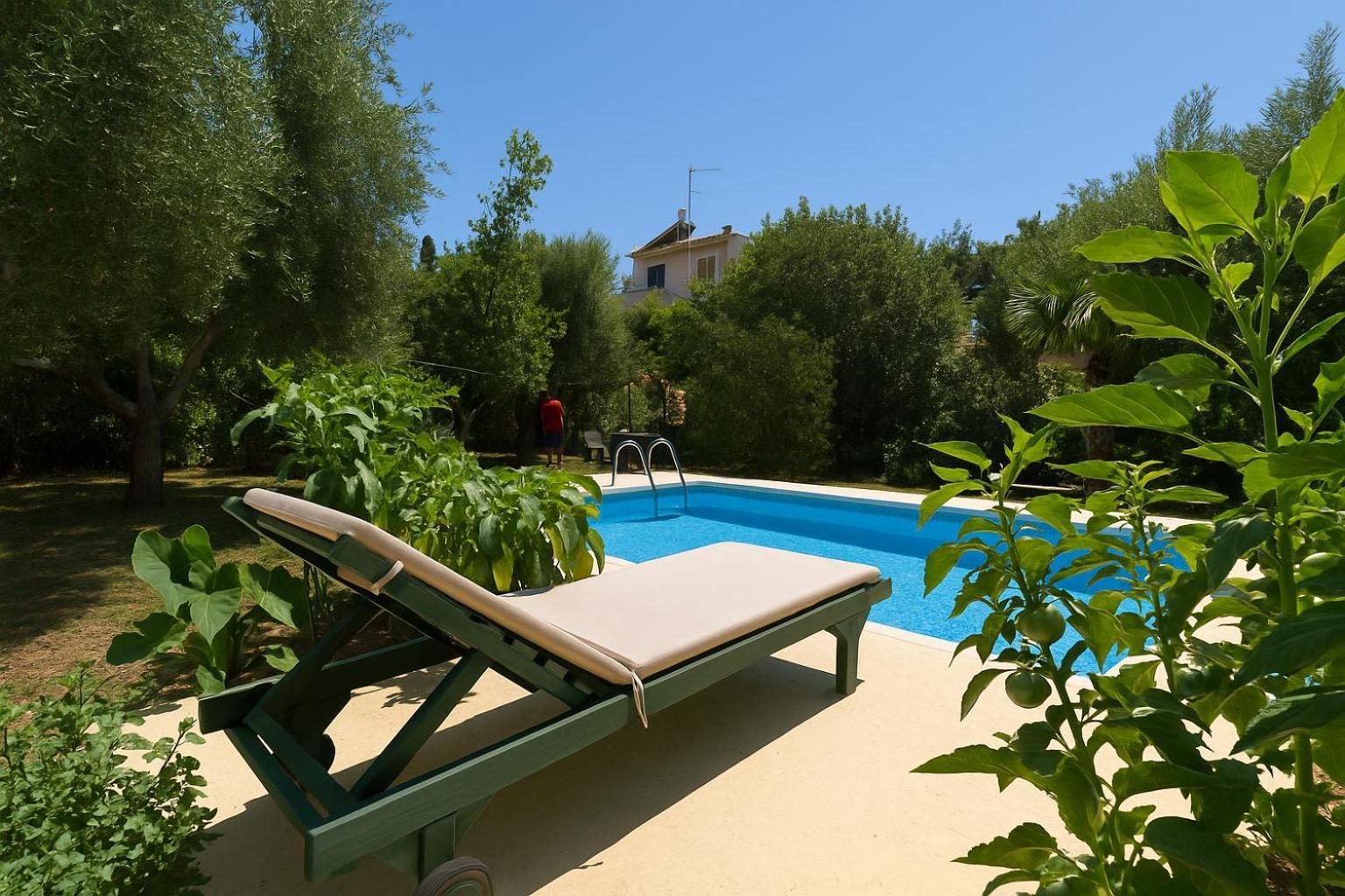 Sofiana'S Garden Retreat With Private Pool Leilighet Dhrapaniás Eksteriør bilde